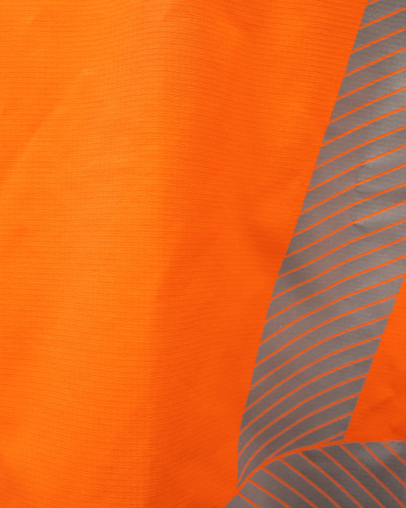 Vohl Hi Vis Waterproof Insulated Jacket - Safety Orange - SKU HV-IJ-205, waterproof ripstop fabric with reflective striping detail | color:safety-orange