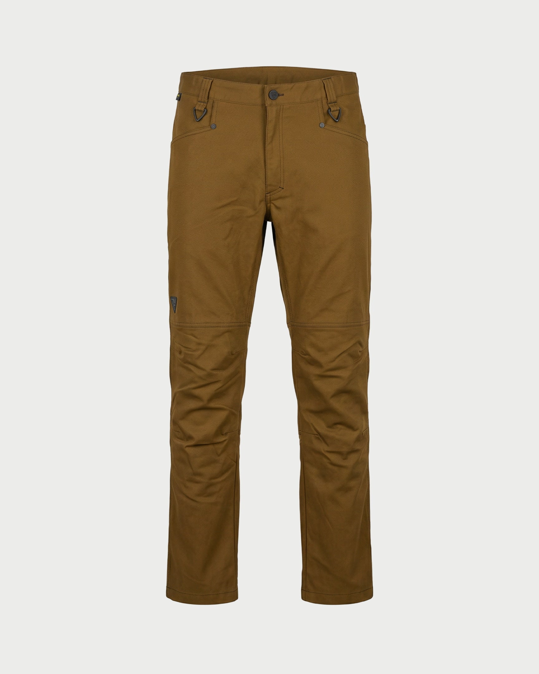 Vohl Straight Leg Pant – Tobacco – SKU WW-SP-800, front view with straight fit and utility belt loops | color:tobacco