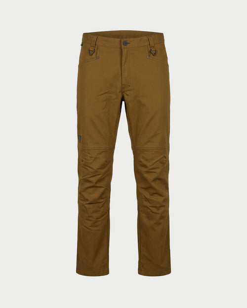 Vohl Straight Leg Pant – Tobacco – SKU WW-SP-800, front view with straight fit and utility belt loops | color:tobacco