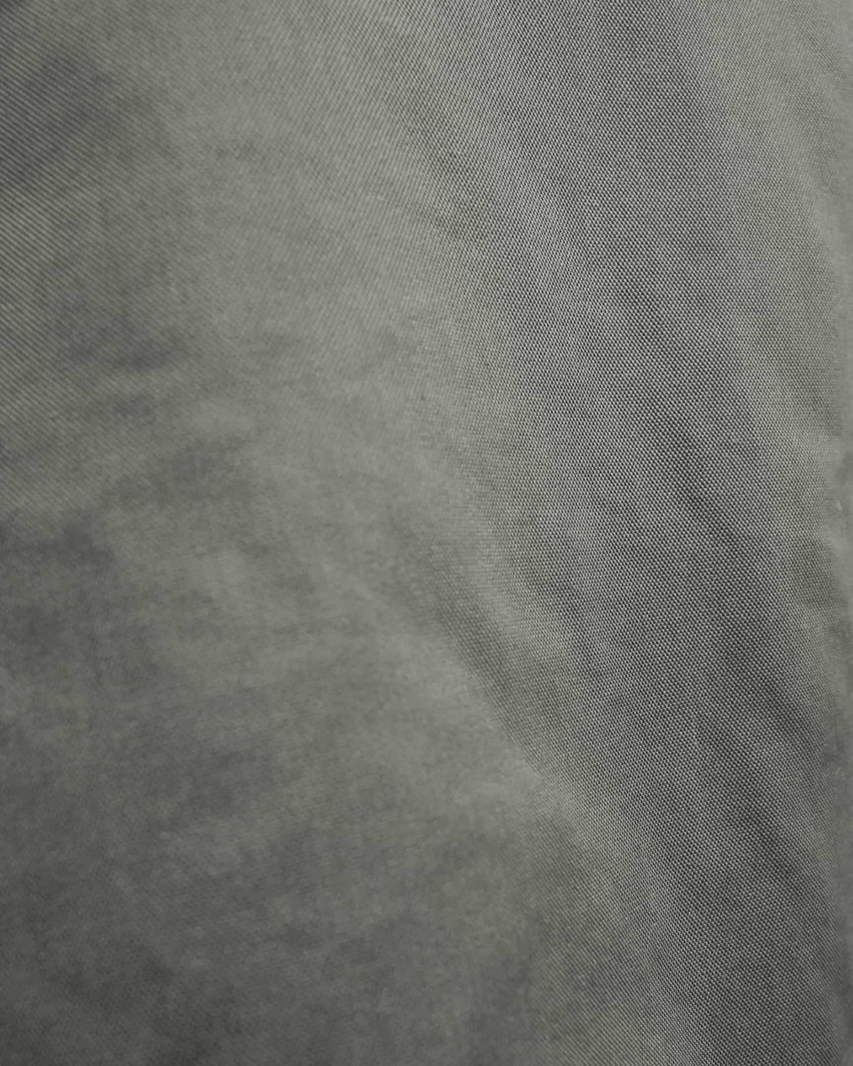 Vohl Quilted Lined Jacket - Pewter - SKU WW-UJ-700, Cordura reinforced outer fabric close-up with durable textured weave | color:pewter
